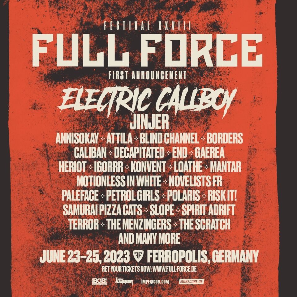 First details of the 2023 Full Force Festival line-up - CtrlAltMusic