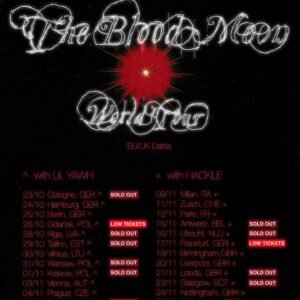 Lil Tracy Blood Moon Tour 2025 Banner