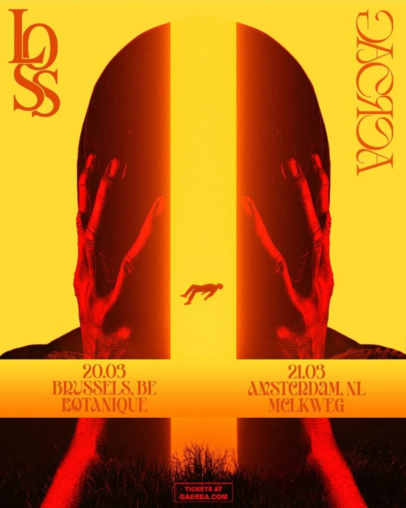 Gaerea Exclusive Poster for their new album Loss release party in Brussels (Botanique)